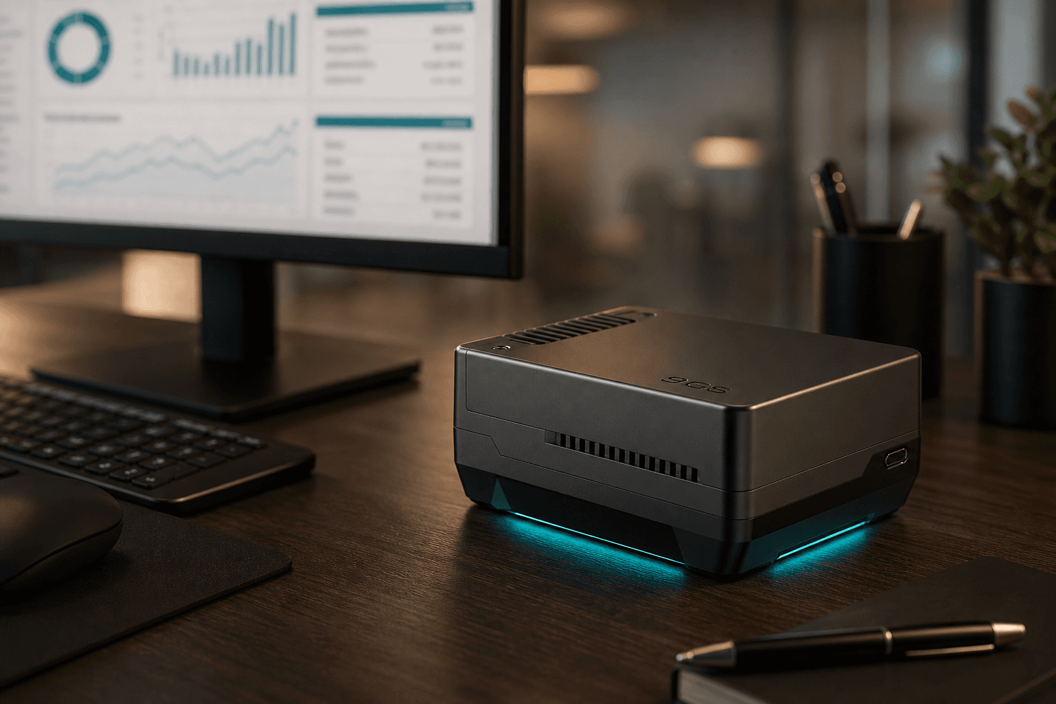 Siferex 9GS on an exchange office desk